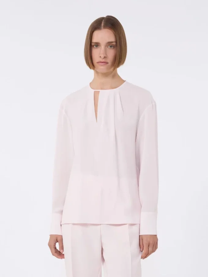Let cady-bluse, lyserød Let cady-bluse, lyserød