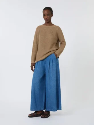 Letvægts-linne-sweater, ørken