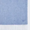 Linnedstole med frynser, lyseblå Linnedstole med frynser, lyseblå