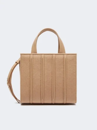 Max Mara Whitney taske 4 – lille, hasselnøddebrun