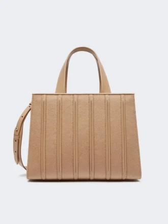 Max Mara Whitney taske 6 – medium, hasselnøddebrun
