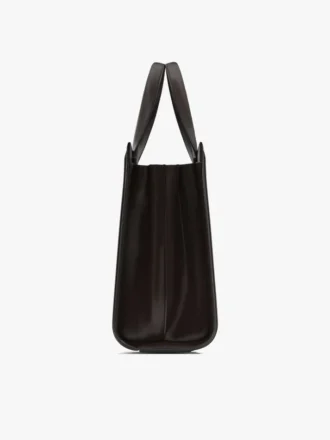 Max Mara Whitney-taske 7 – stor, mørkebrun