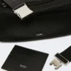 Mikro-håndtaske i teknisk mesh, sort Mikro-håndtaske i teknisk mesh, sort