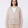 Mohair-cardigan, sand Mohair-cardigan, sand