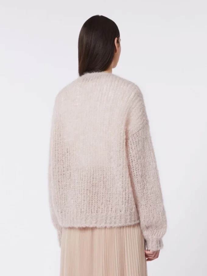 Mohair-cardigan, sand Mohair-cardigan, sand