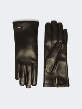 Nappalæderhandsker, sorte