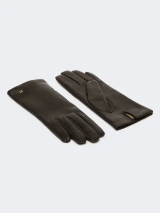 Nappalæderhandsker, sorte