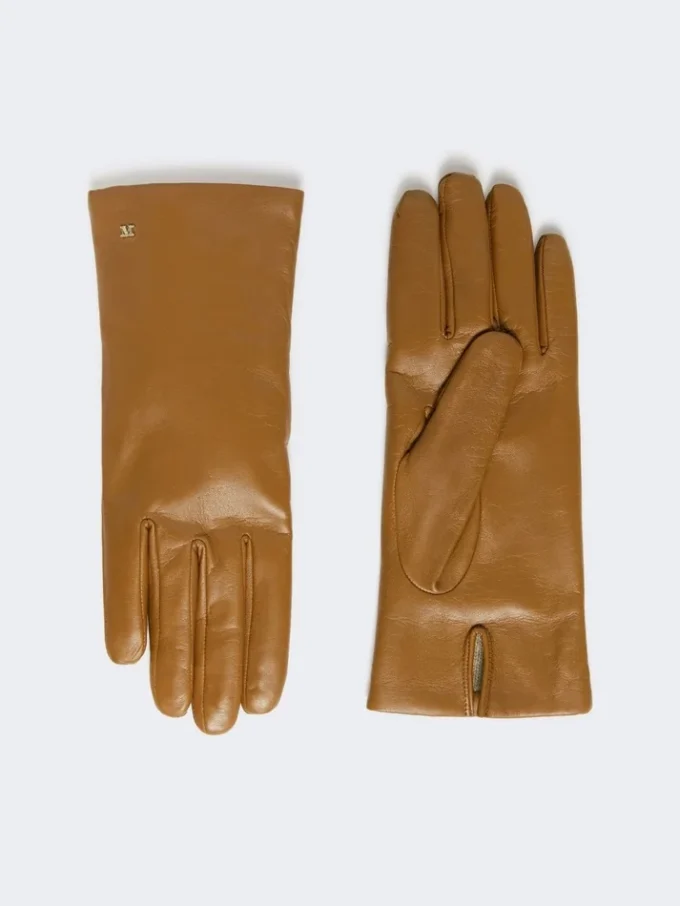 Nappalæderhandsker, tobak Nappalæderhandsker, tobak