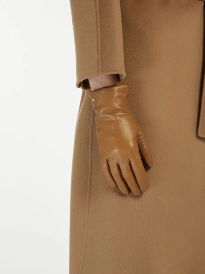 Nappalæderhandsker, tobak Nappalæderhandsker, tobak