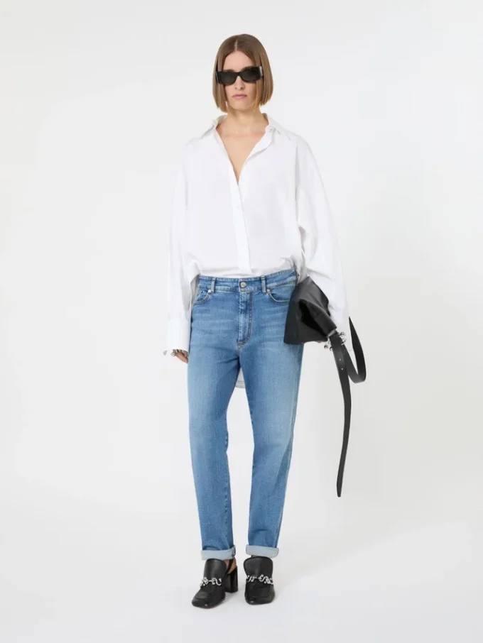 Perfekte boyfriend-jeans, ultramarin Perfekte boyfriend-jeans, ultramarin