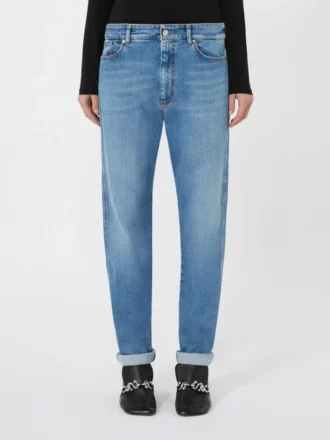 Perfekte boyfriend-jeans, ultramarin