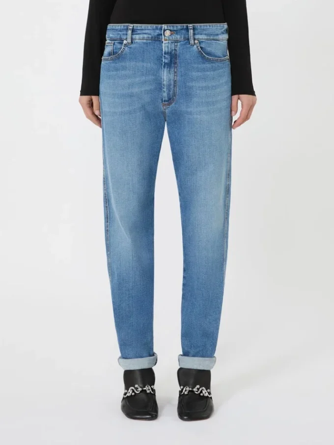 Perfekte boyfriend-jeans, ultramarin Perfekte boyfriend-jeans, ultramarin