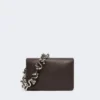 Polstret mini-Soffy-taske i nappalæder, kakao Polstret mini-Soffy-taske i nappalæder, kakao