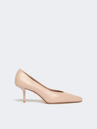 Pumps i nappalæder, lyserød