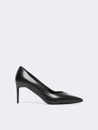 Pumps i nappalæder, sort