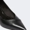 Pumps i nappalæder, sort Pumps i nappalæder, sort