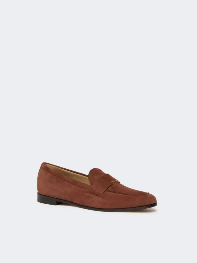 Ruskindsmokkasiner, brune Ruskindsmokkasiner, brune
