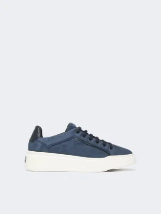 Ruskindssneakers, ultramarin