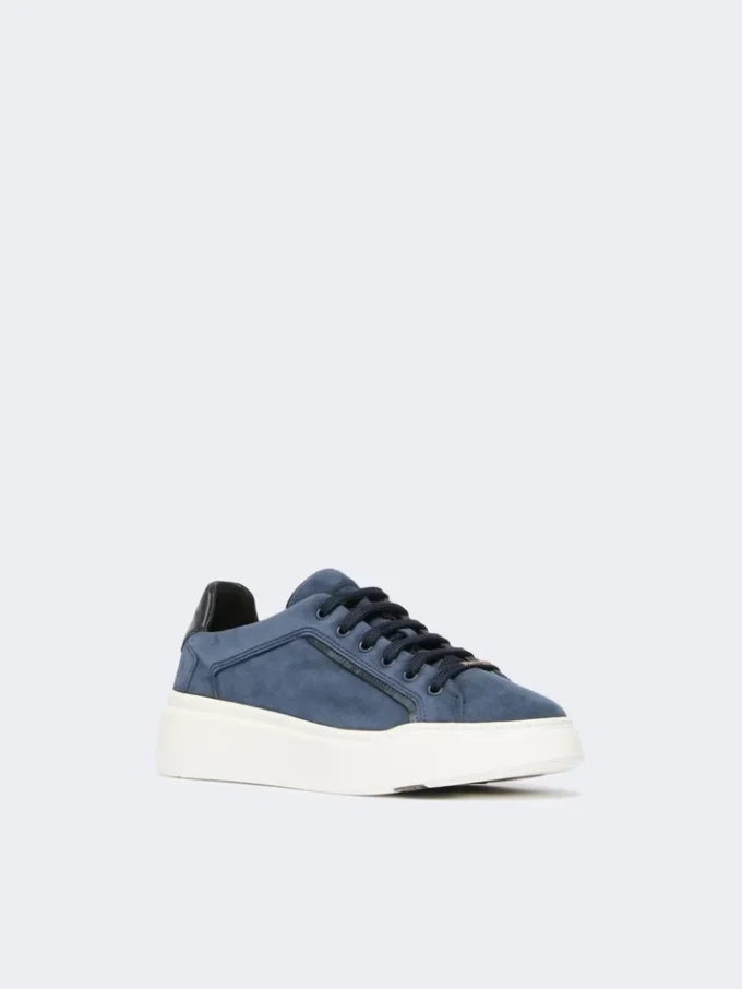 Ruskindssneakers, ultramarin Ruskindssneakers, ultramarin