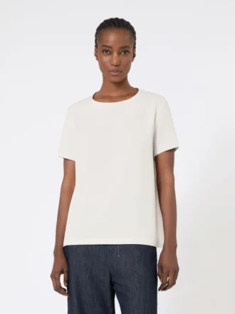 Satin-T-shirt, natur Satin-T-shirt, natur