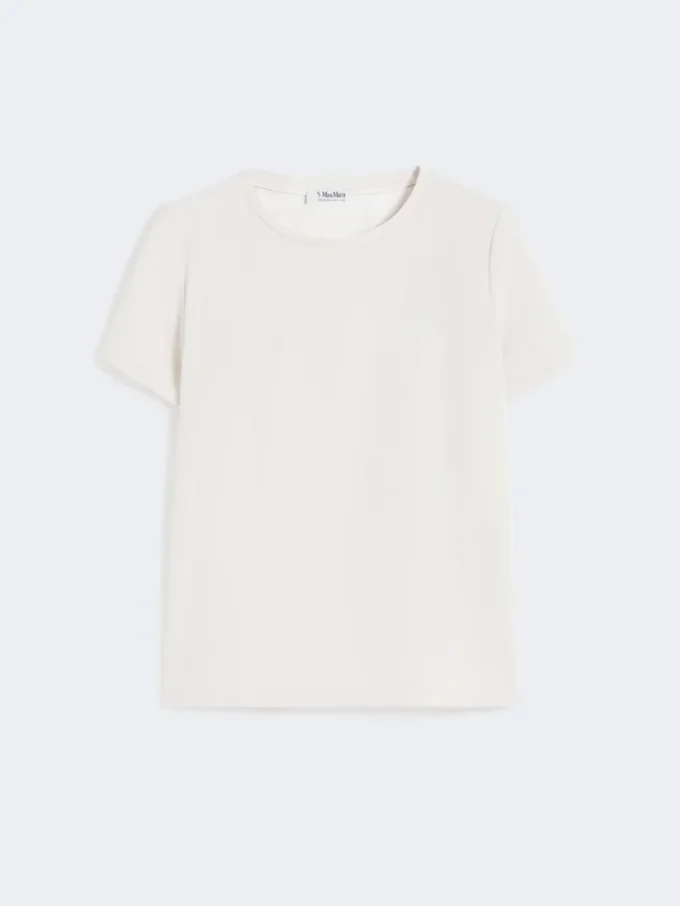 Satin-T-shirt, natur Satin-T-shirt, natur