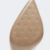 Satinpumps med krystalpynt, farve: nude Satinpumps med krystalpynt, farve: nude