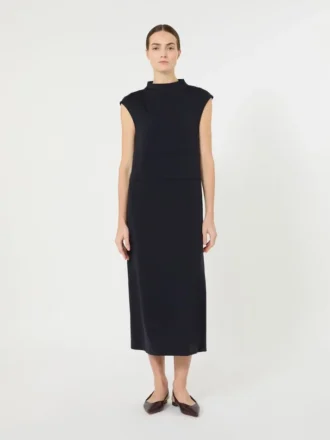 Scuba-jersey-et-styk-kjole, ultramarin