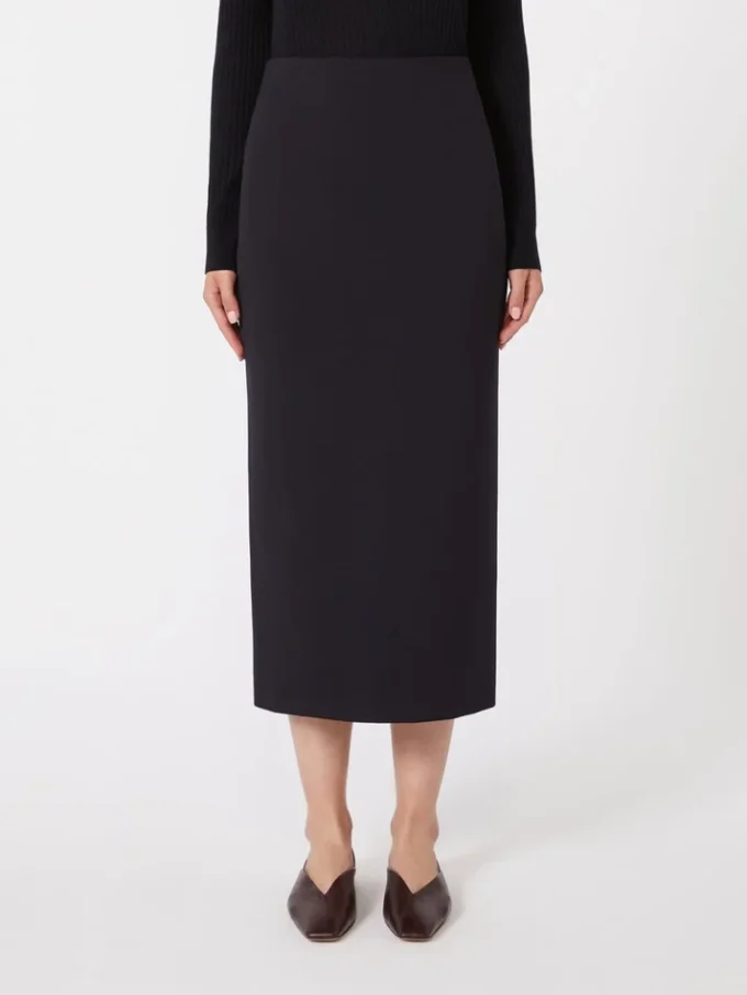 Scuba-jersey-pencilskirt, ultramarin Scuba-jersey-pencilskirt, ultramarin