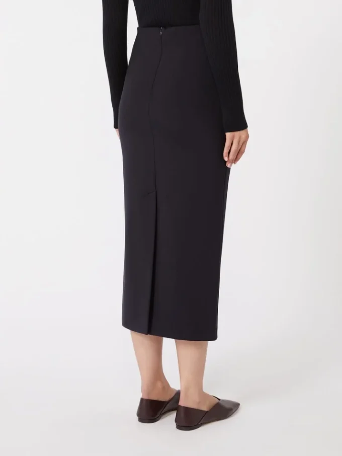 Scuba-jersey-pencilskirt, ultramarin Scuba-jersey-pencilskirt, ultramarin