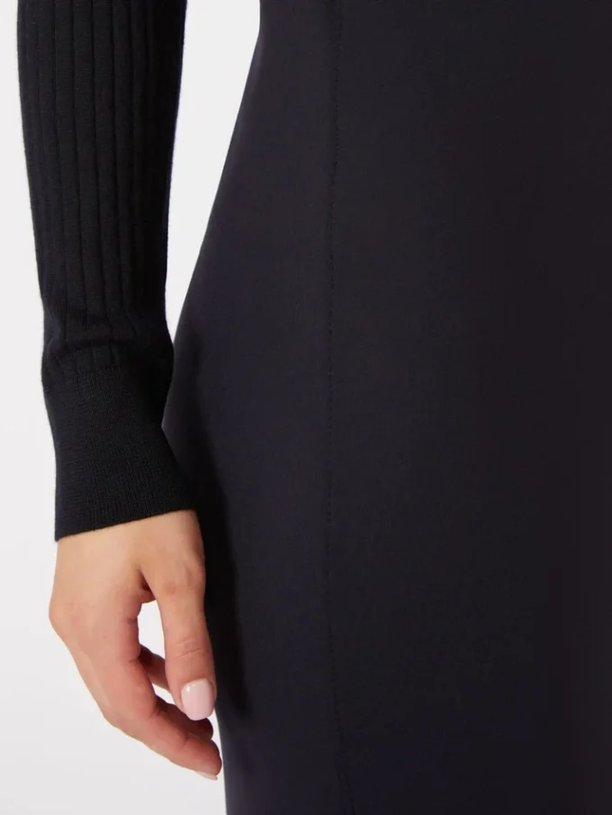 Scuba-jersey-pencilskirt, ultramarin Scuba-jersey-pencilskirt, ultramarin