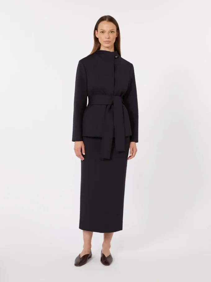 Scuba-jersey-pencilskirt, ultramarin Scuba-jersey-pencilskirt, ultramarin