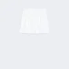 Shorts i stretch-bomuldssatin, silke Shorts i stretch-bomuldssatin, silke
