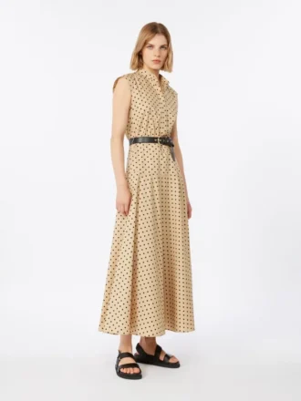 Skjortekjole i poplin med print, Colonial Skjortekjole i poplin med print, Colonial