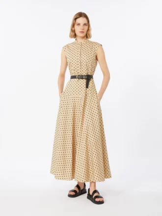 Skjortekjole i poplin med print, Colonial Skjortekjole i poplin med print, Colonial