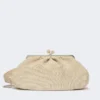 Stor pasticcino-taske i raffia-look, turtledove Stor pasticcino-taske i raffia-look, turtledove
