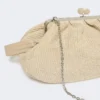 Stor pasticcino-taske i raffia-look, turtledove Stor pasticcino-taske i raffia-look, turtledove
