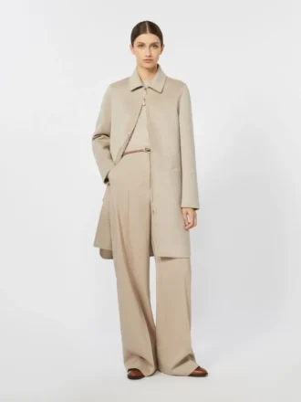 Sweater i kashmirgarn, beige