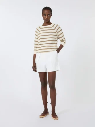 Sweater i ren bomuld, silke
