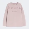 Sweatshirt i bomuld med rund hals, lilla Sweatshirt i bomuld med rund hals, lilla