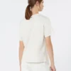 T-shirt i bomuldsjersey, ecru T-shirt i bomuldsjersey, ecru