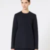 T-shirt i scuba-jersey med rund hals, ultramarin T-shirt i scuba-jersey med rund hals, ultramarin