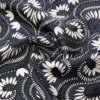Ternet silkefoulard, marineblå