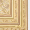 Trykt silkefoulard, grøn