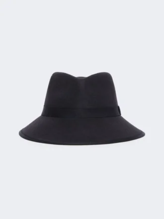 Uldfilt hat, midnatsblå Uldfilt hat, midnatsblå