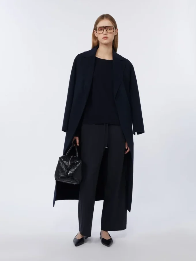 Oversized uldtrøje, ultramarin Oversized uldtrøje, ultramarin