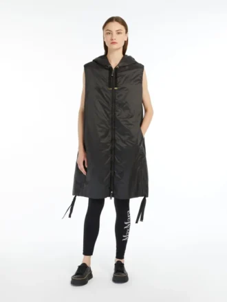 Vandafvisende canvas-vest, sort
