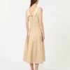 Vandafvisende gabardine-kjole, beige Vandafvisende gabardine-kjole, beige