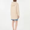 Vandafvisende parka med polstring, sand Vandafvisende parka med polstring, sand