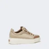 Vandafvisende sneakers i kashmir, beige