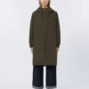 Vandafvisende taffeta-parka, grøn Vandafvisende taffeta-parka, grøn